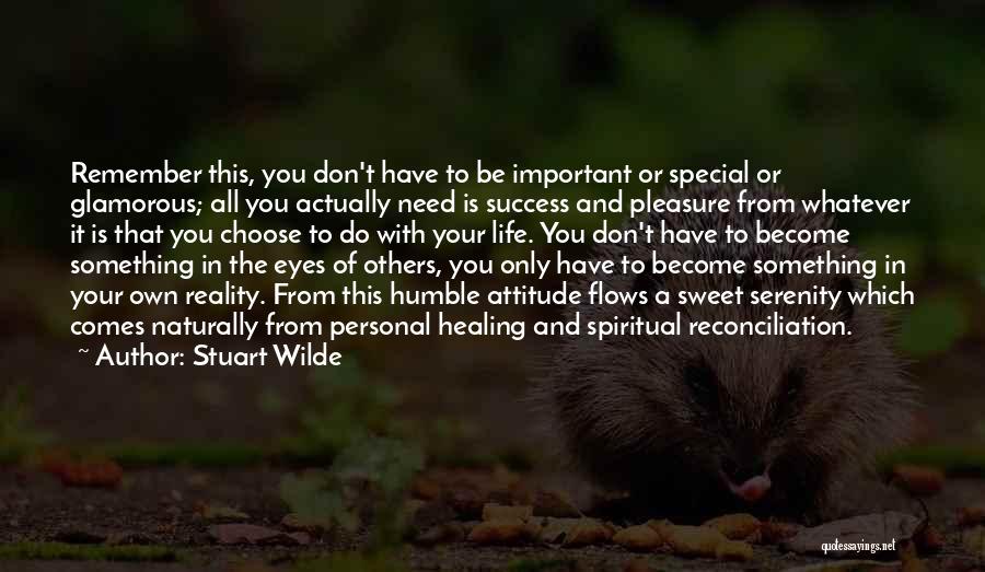 Healing Naturally Quotes By Stuart Wilde