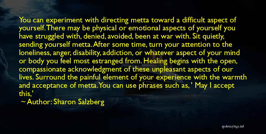 Healing Physical Pain Quotes By Sharon Salzberg