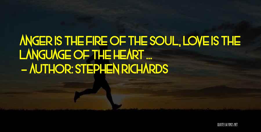 Healing Power Love Quotes By Stephen Richards