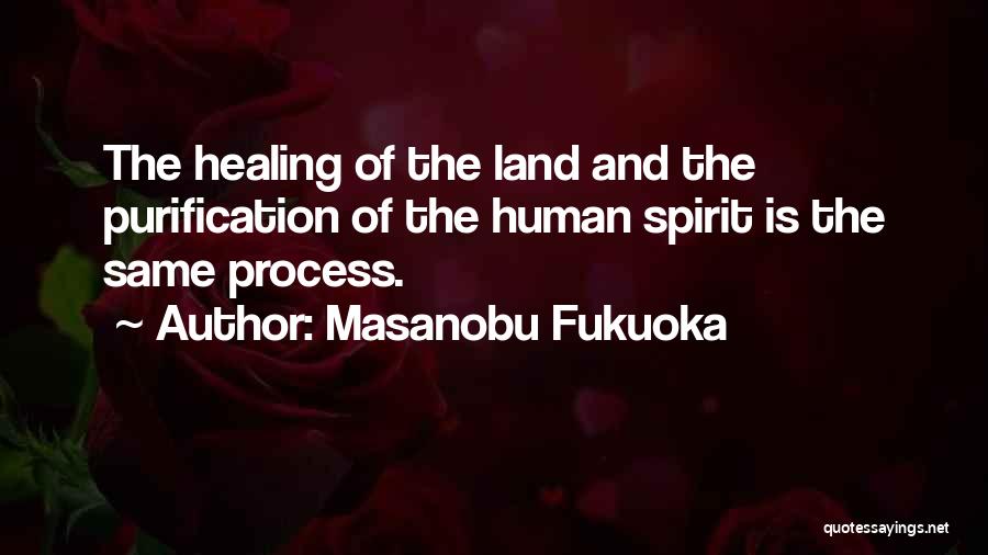 Healing Quotes By Masanobu Fukuoka