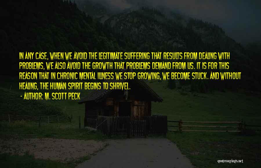 Healing Spirit Quotes By M. Scott Peck