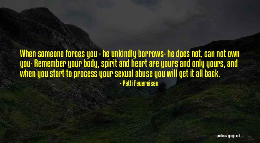 Healing Spirit Quotes By Patti Feuereisen