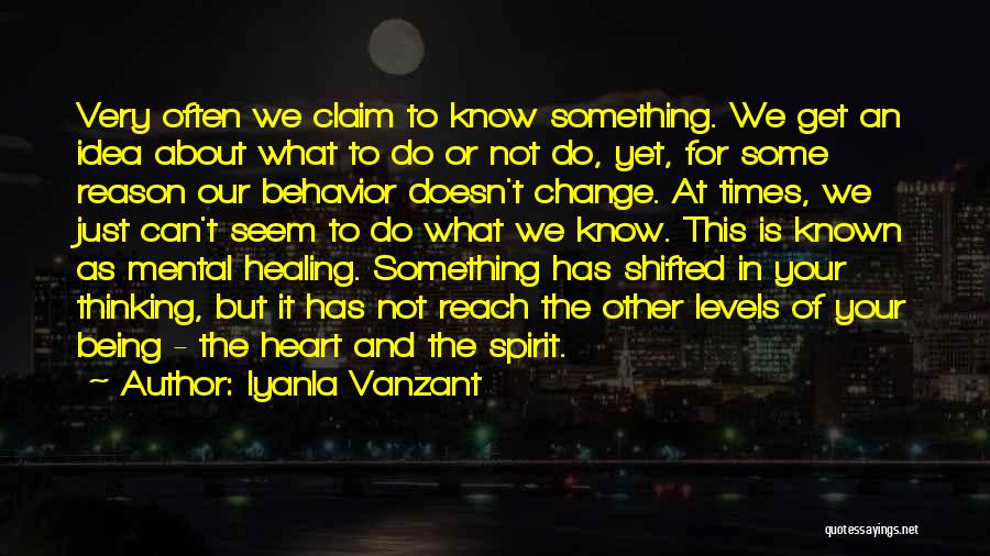 Healing The Spirit Quotes By Iyanla Vanzant