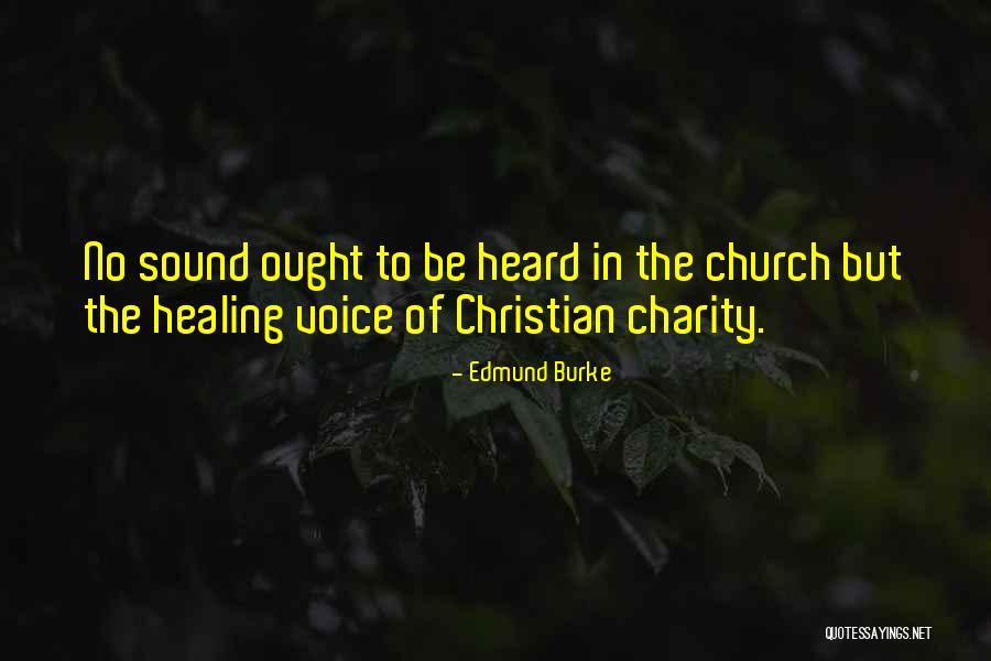 Healing Voice Quotes By Edmund Burke Healing Voice Quotes By Edmund Burke