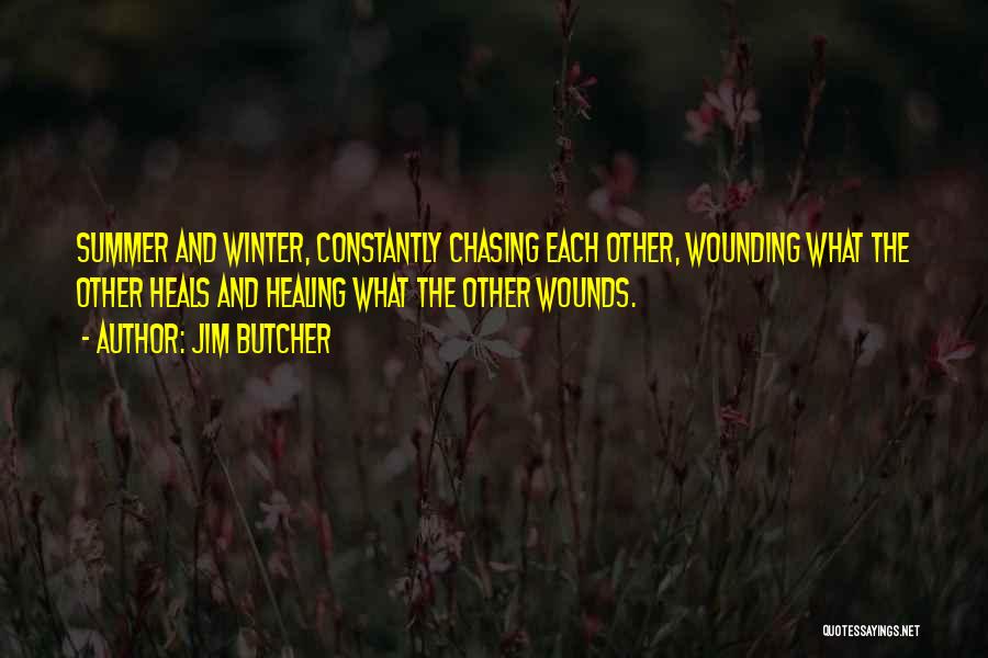 Healing Wounds Quotes By Jim Butcher