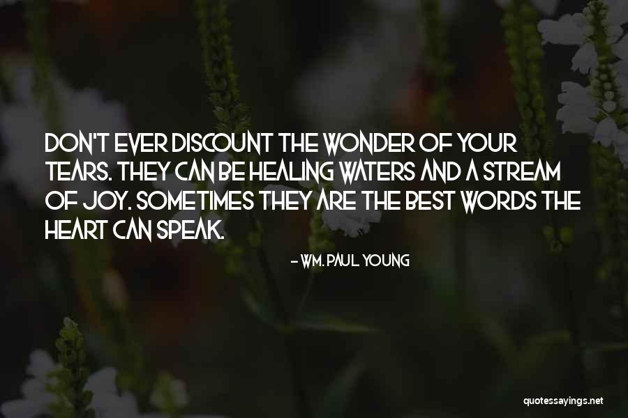 Healing Your Heart Quotes By Wm. Paul Young Healing Your Heart Quotes By Wm. Paul Young