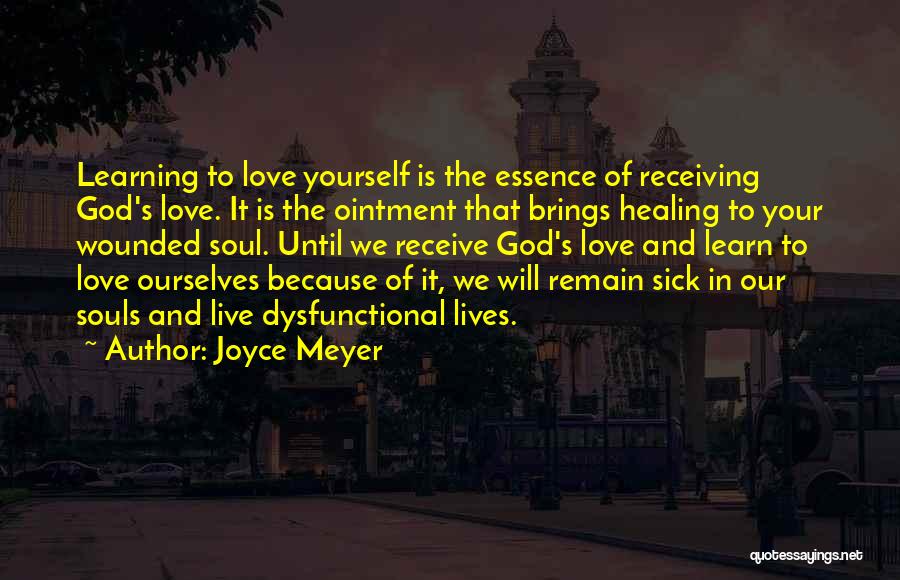 Healing Your Soul Quotes By Joyce Meyer
