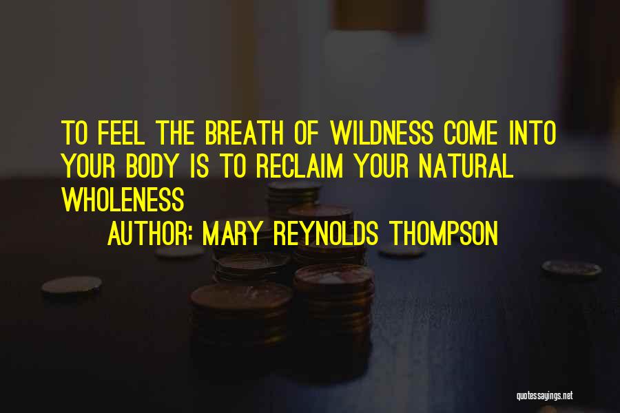 Healing Your Soul Quotes By Mary Reynolds Thompson