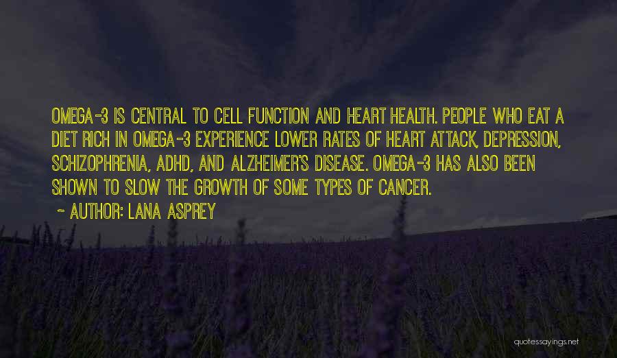 Health And Disease Quotes By Lana Asprey