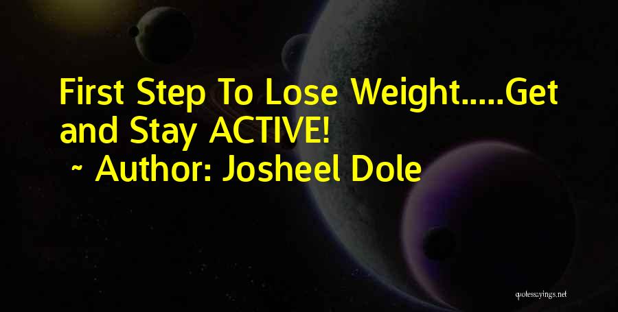 Health And Fitness Quotes By Josheel Dole