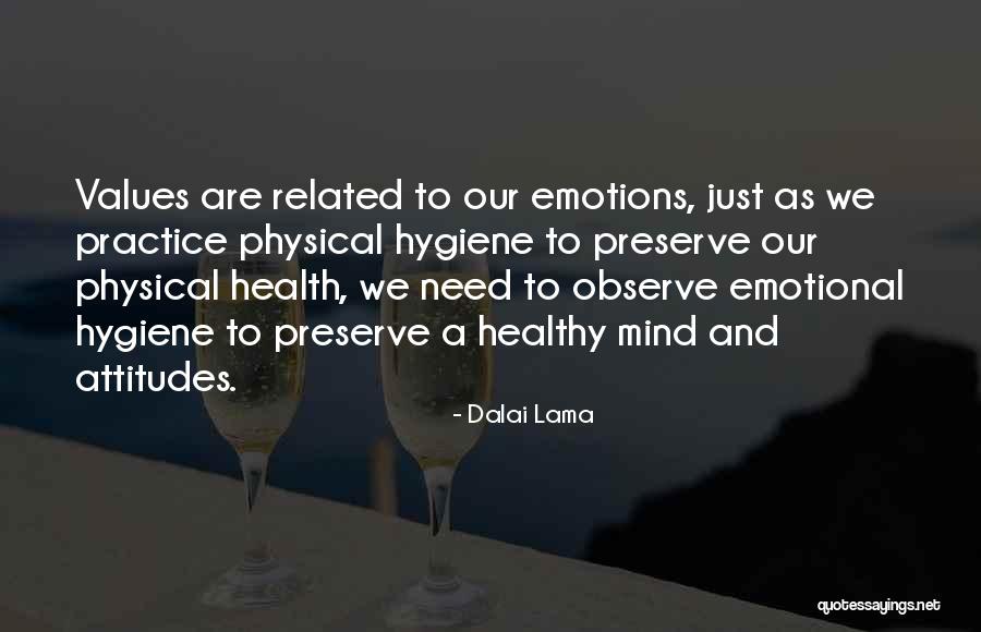 Health And Hygiene Quotes By Dalai Lama