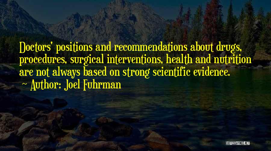 Health And Nutrition Quotes By Joel Fuhrman