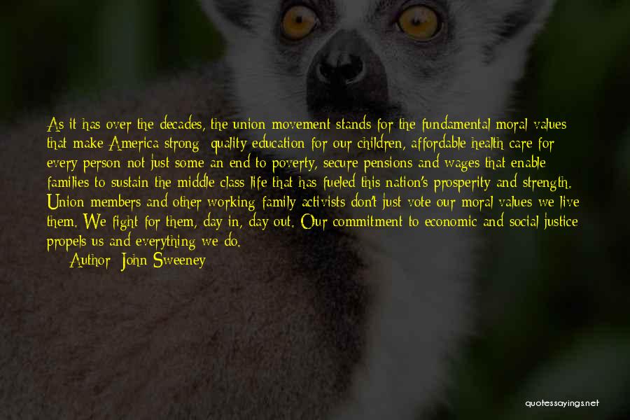Health And Prosperity Quotes By John Sweeney