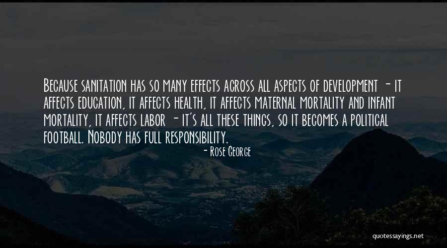 Health And Sanitation Quotes By Rose George Health And Sanitation Quotes By Rose George