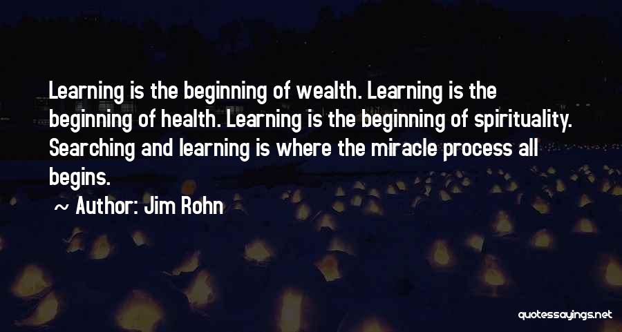 Health And Spirituality Quotes By Jim Rohn