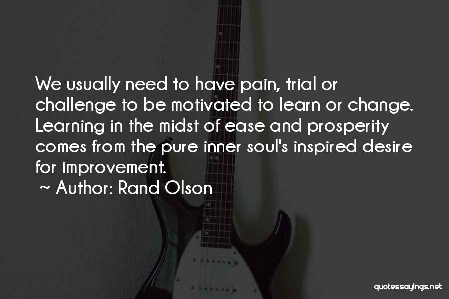 Health And Spirituality Quotes By Rand Olson