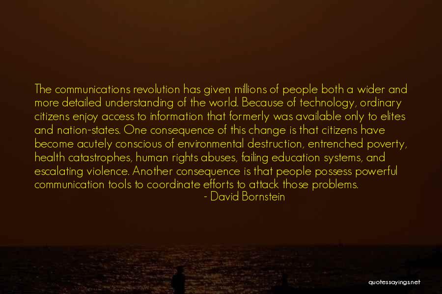 Health And Technology Quotes By David Bornstein Health And Technology Quotes By David Bornstein