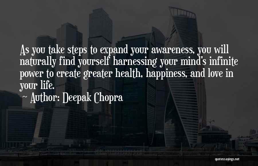 Health Awareness Quotes By Deepak Chopra