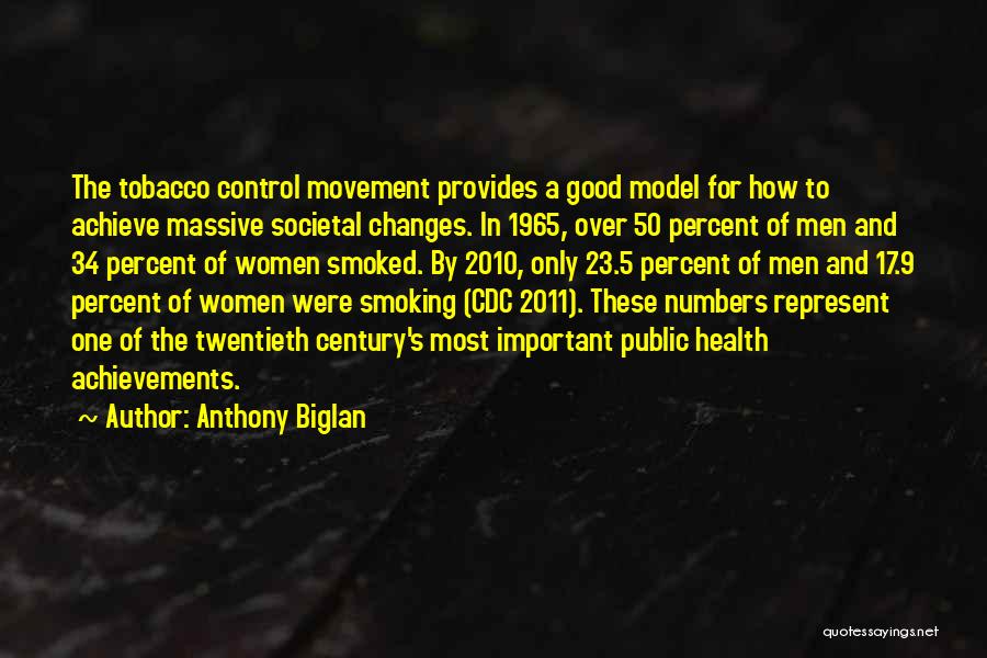 Health Behavior Change Quotes By Anthony Biglan