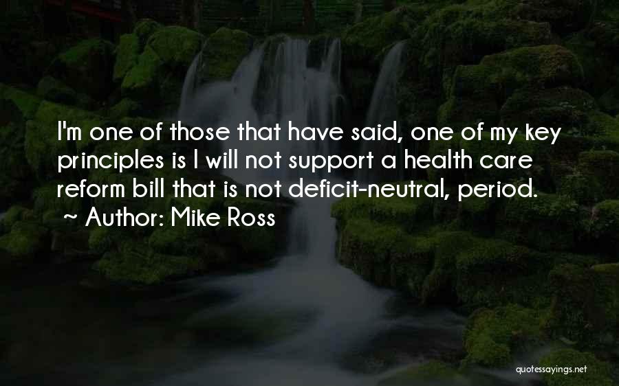 Health Care Reform Quotes By Mike Ross