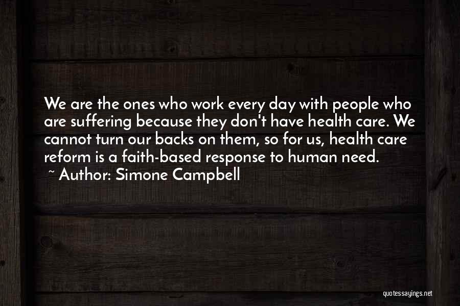 Health Care Reform Quotes By Simone Campbell