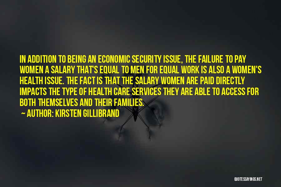 Health Care Services Quotes By Kirsten Gillibrand