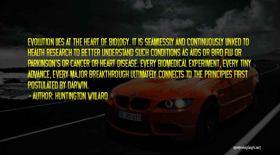 Health Conditions Quotes By Huntington Willard