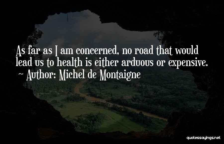 Health Expensive Quotes By Michel De Montaigne