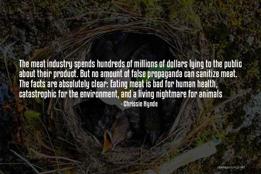 Health Facts Quotes By Chrissie Hynde Health Facts Quotes By Chrissie Hynde