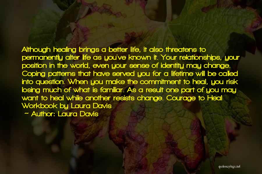 Health Healing Quotes By Laura Davis