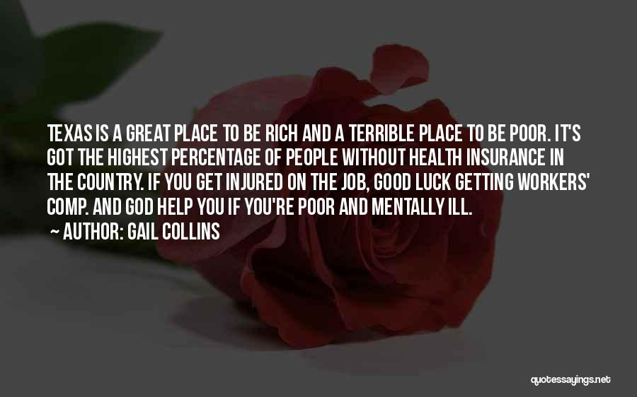 Health Insurance In Texas Quotes By Gail Collins