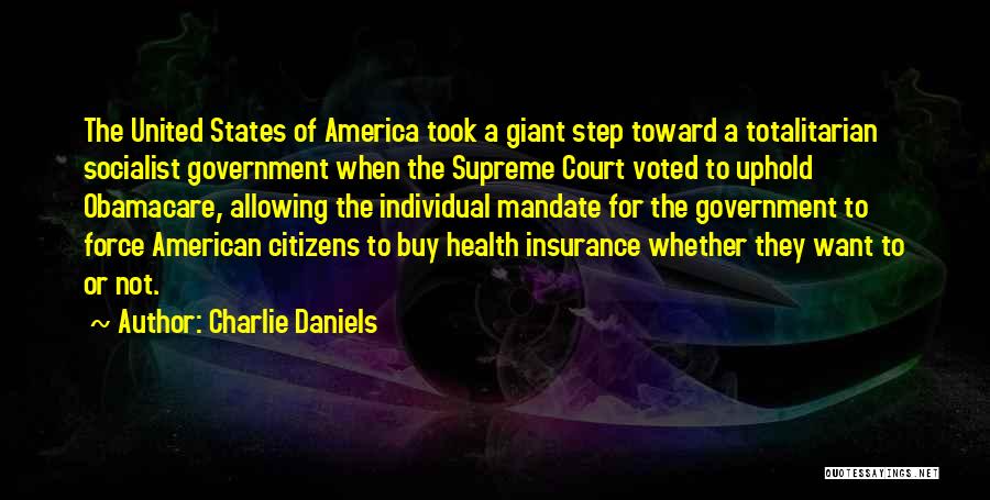 Health Insurance Individual Quotes By Charlie Daniels