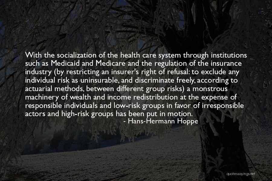 Health Insurance Individual Quotes By Hans-Hermann Hoppe