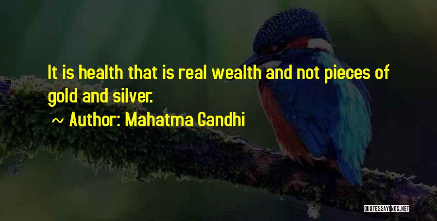 Health Is Wealth Quotes By Mahatma Gandhi