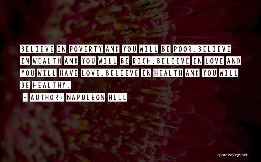 Health Is Wealth Quotes By Napoleon Hill