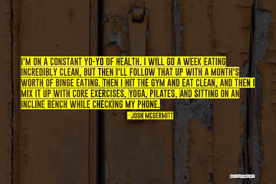 Health Mix Quotes By Josh McDermitt Health Mix Quotes By Josh McDermitt