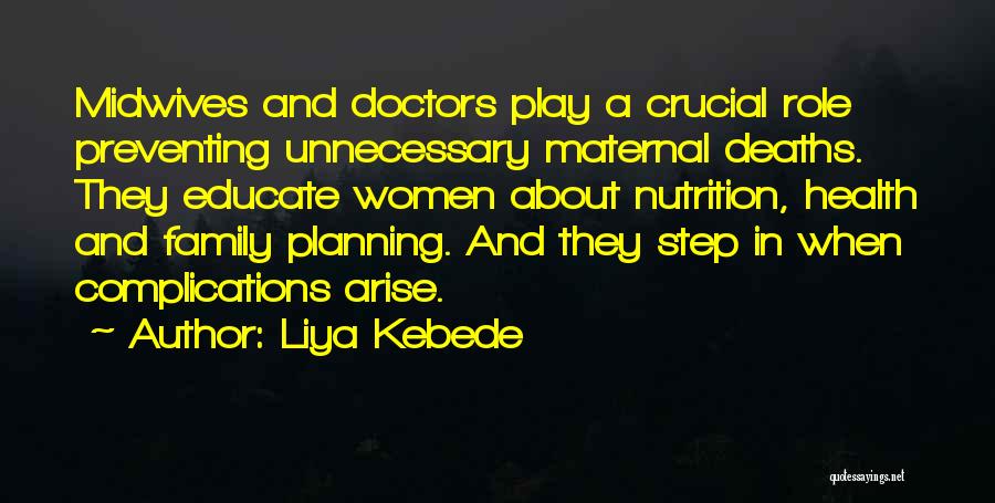 Health Nutrition Quotes By Liya Kebede
