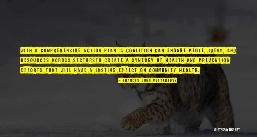 Health Prevention Quotes By Frances Dunn Butterfoss