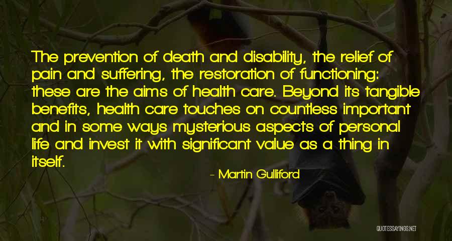 Health Prevention Quotes By Martin Gulliford