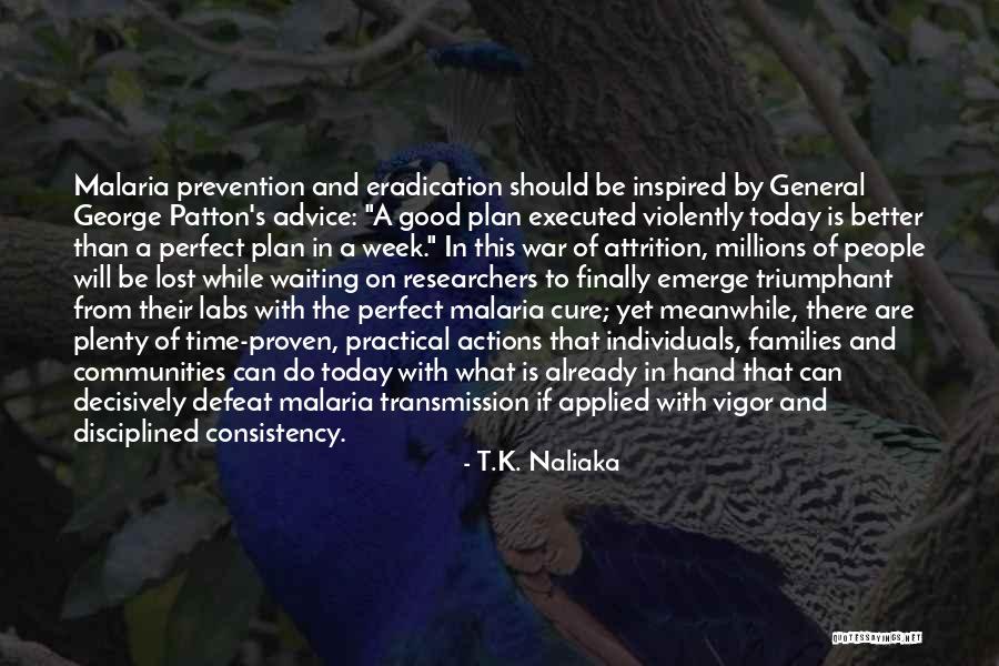Health Prevention Quotes By T.K. Naliaka