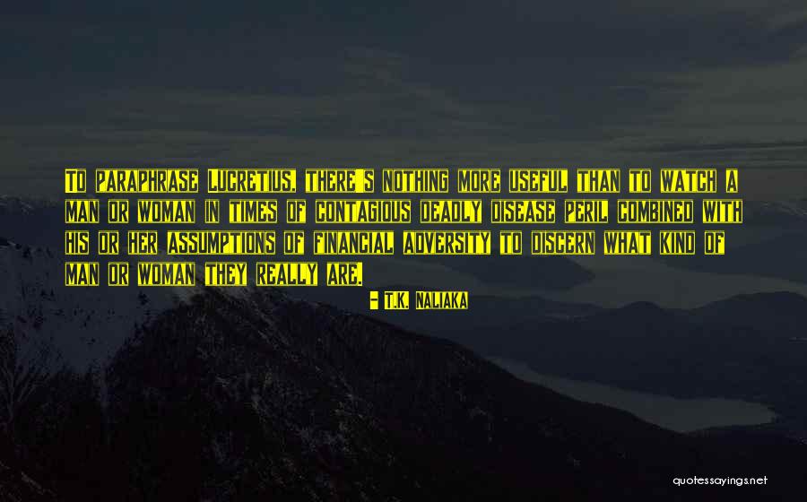 Health Prevention Quotes By T.K. Naliaka