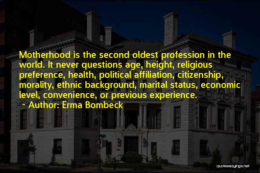 Health Profession Quotes By Erma Bombeck