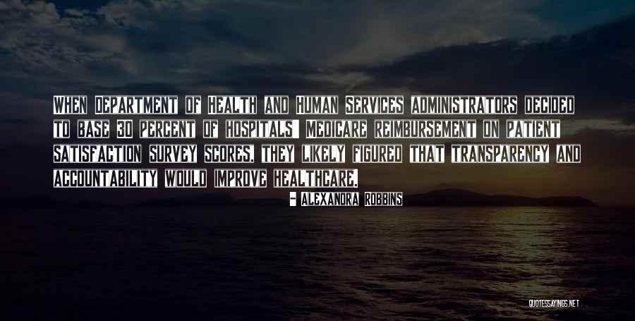 Health Services Quotes By Alexandra Robbins Health Services Quotes By Alexandra Robbins