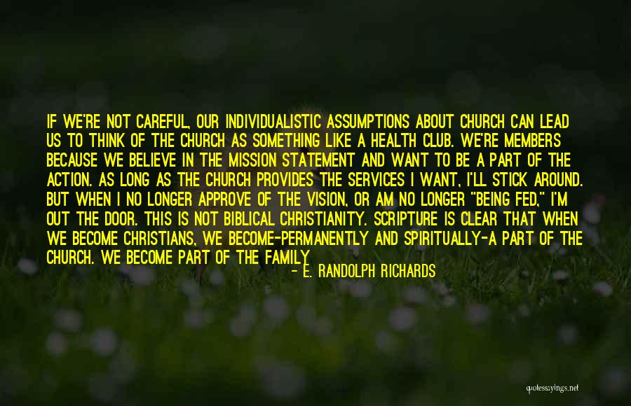 Health Services Quotes By E. Randolph Richards Health Services Quotes By E. Randolph Richards