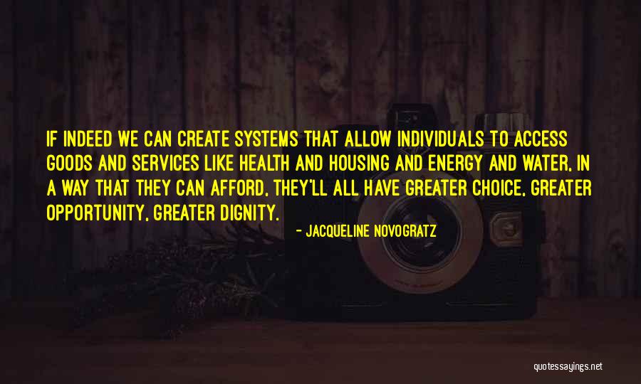 Health Services Quotes By Jacqueline Novogratz