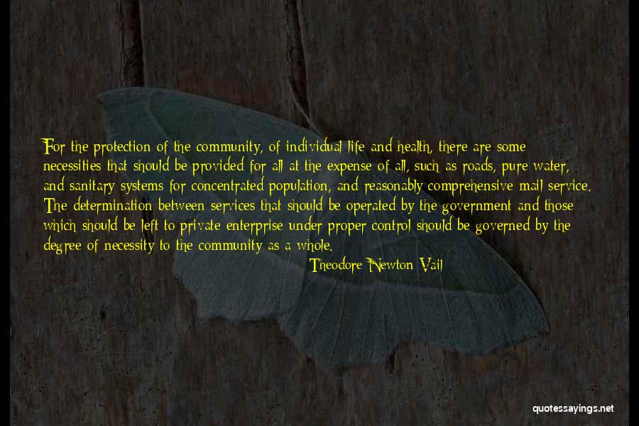 Health Services Quotes By Theodore Newton Vail Health Services Quotes By Theodore Newton Vail
