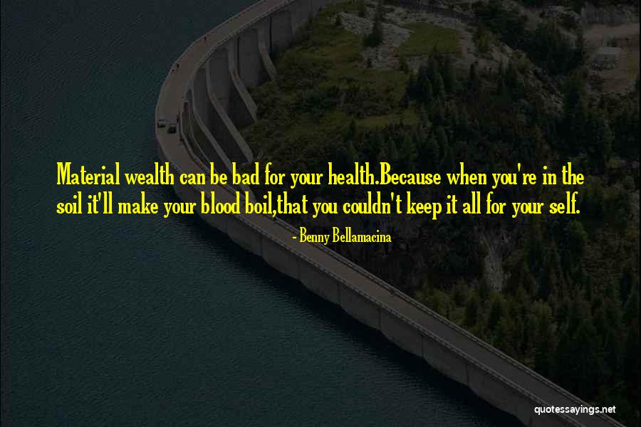 Health Wealth And Wisdom Quotes By Benny Bellamacina Health Wealth And Wisdom Quotes By Benny Bellamacina