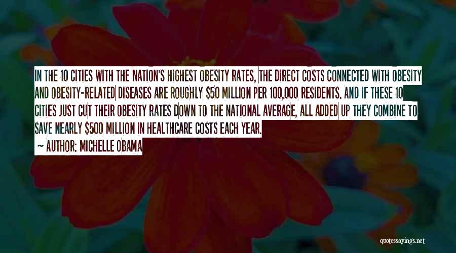 Healthcare Costs Quotes By Michelle Obama