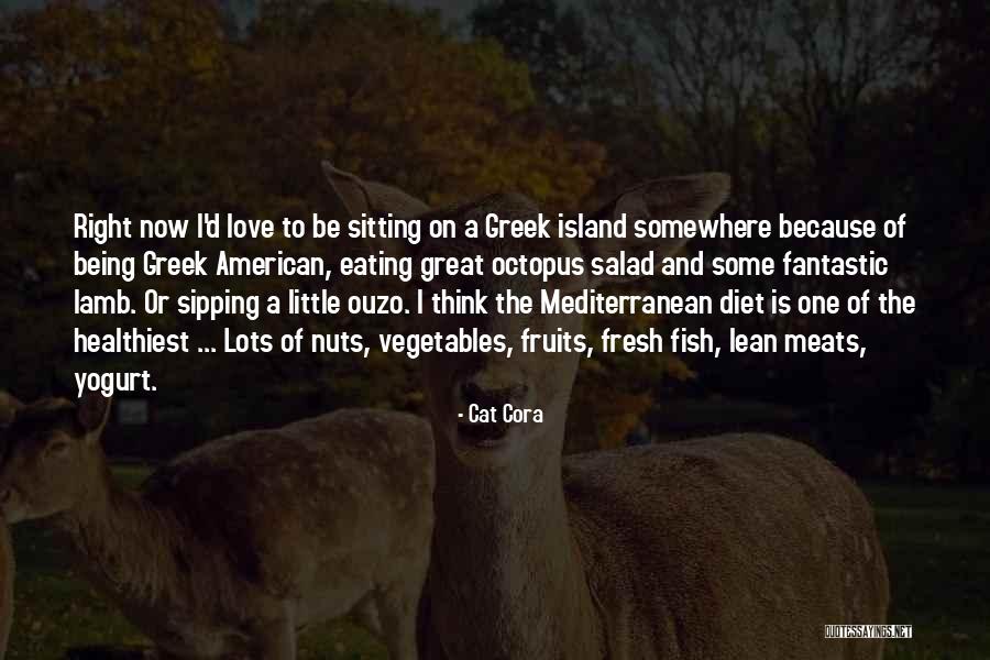 Healthiest Nuts Quotes By Cat Cora Healthiest Nuts Quotes By Cat Cora