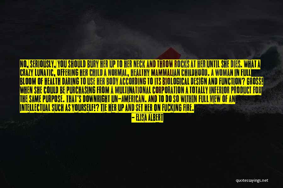 Healthy All Purpose Quotes By Elisa Albert Healthy All Purpose Quotes By Elisa Albert